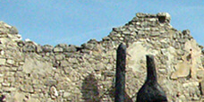 Die Überreste der Schlacht am Ebro (1938): Ruinen in Corbera d’Ebre