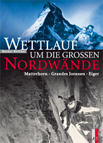 Titelblatt «Wettlauf um die grossen Nordwände»