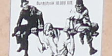 NS-Karikatur zur «Last» der psychisch und physisch eingeschränkten Menschen