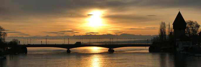 Sonnenaufgang über dem Obersee