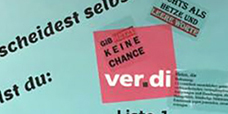 Werbeplata der Future-Liste