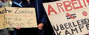 2022er-Demo in der Bodanstraße